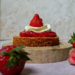 Aardbeiencake