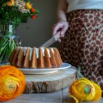 Granola-blondie met gedroogde appel en cranberry